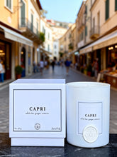 Load image into Gallery viewer, Capri - 9 oz candle (white tea, ginger, armoise)
