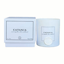 Load image into Gallery viewer, Catania - 9 oz candle (sweet magnolia, white sandalwood)
