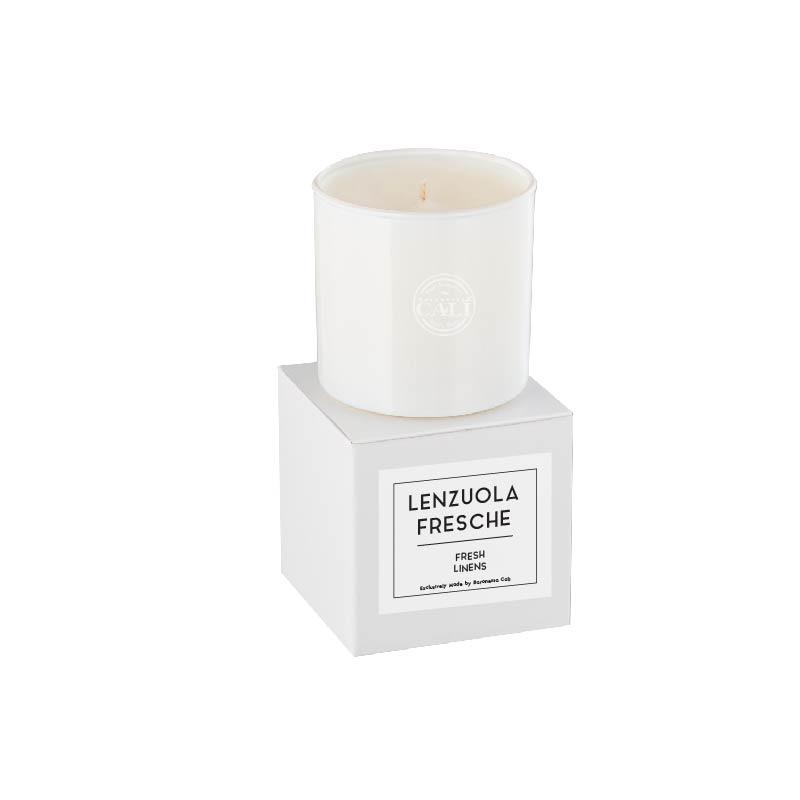 Linea Lusso Collection - 6.5 oz soy candle - Fresh Linens