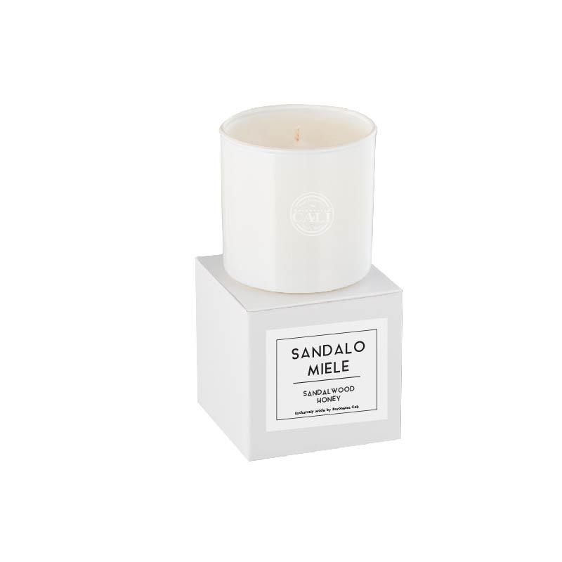 Linea Lusso Collection - 6.5 oz soy candle - Sandalwood Honey
