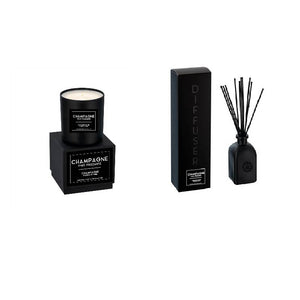 Linea Lusso Champagne DIFFUSER AND CANDLE set