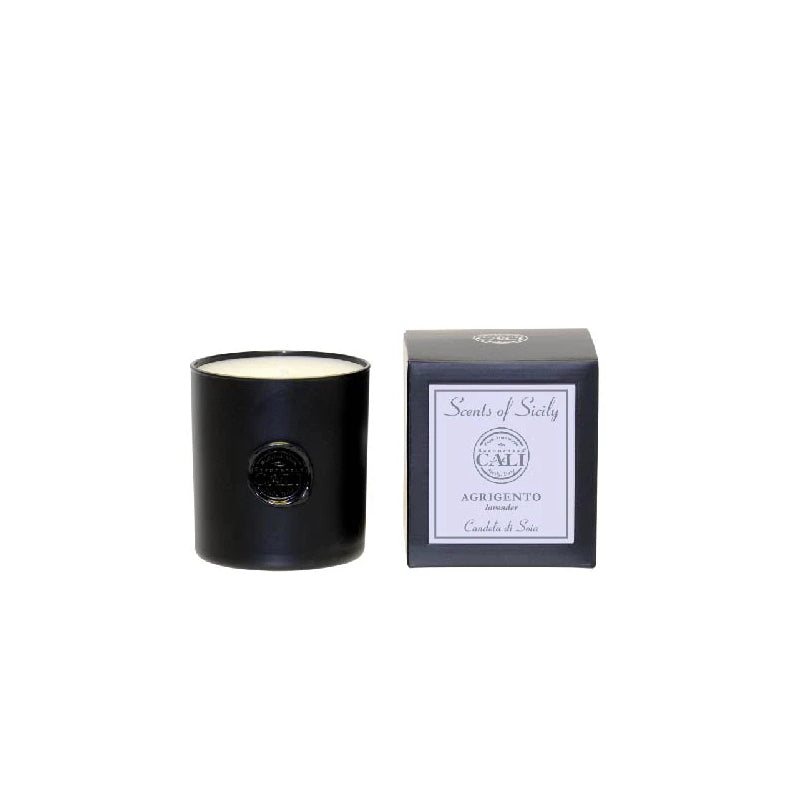 Scents of Sicily Collection - 9 oz soy candle - Agrigento (lavender/eucalyptus)